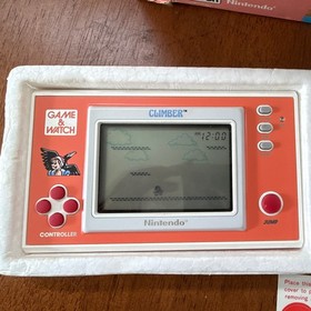 Nintendo Game & Watch Climber DR-106 (1988) w/ Box & Manual Included