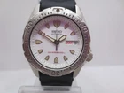 SEIKO 7S26-0010 SKX006 DAYDATE STAINLESS STEEL AUTOMATIC MIDSIZE MENS DIVERWATCH