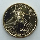 1998 5 DOLLAR GOLD AMERICAN EAGLE! 1/10oz .999 FINE GOLD! BEAUTIFUL! NR #P1884