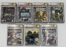 Xbox Platinum LOT: Splinter Cell Chaos Rainbow Six Call Duty Counterstrike Ghost