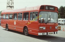 35mm Slide Bus - London Transport Reg:  OJD905R LS105 Unknown Place c1980's