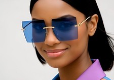 Women Sunglasses Square Gafas De Sol Lentes Para Mujeres De Moda Cuadrado Grande