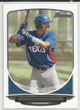 Jairo Beras Texas Rangers 2013 Bowman Prospect