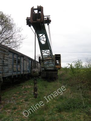 Foto 6x4 Eisenbahnkran Karre \/SK8915 Blick entlang der Fock eines Smiths c2010