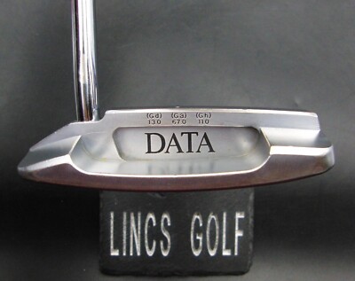 PRGR CM-5 DATA Putter 86,5 cm Spiellänge Stahlschaft DATA Griff
