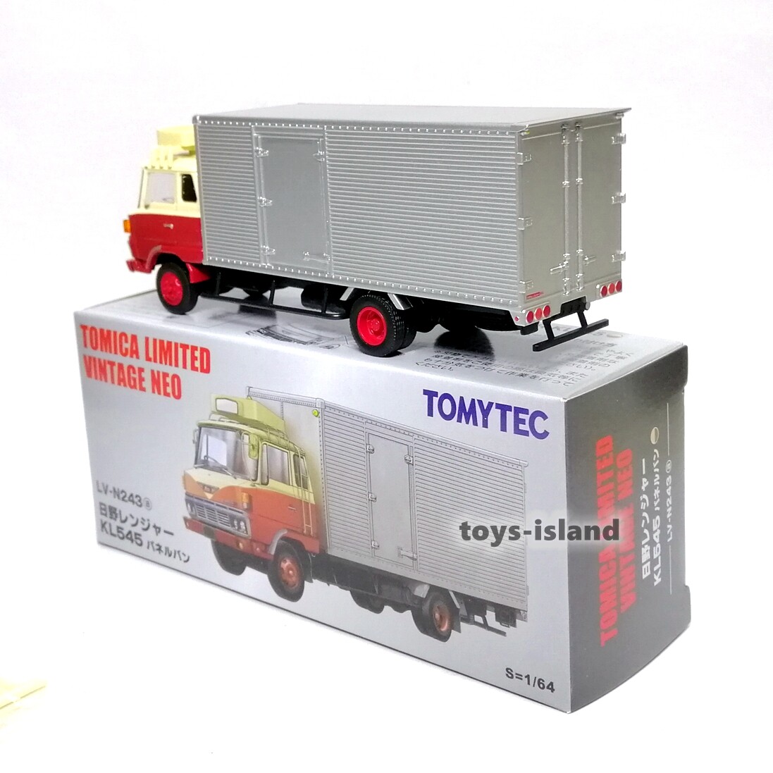 Tomica Limited Vintage NEO LV-N243a Hino Ranger KL545 Panel Van 1