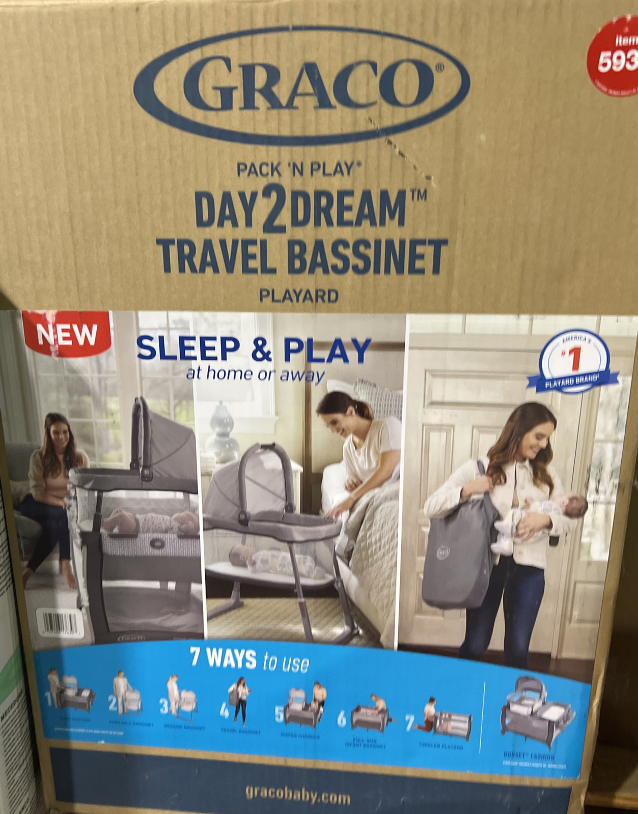 Graco Pack 'n Play Day2Dream Travel Playard Dorsey Water