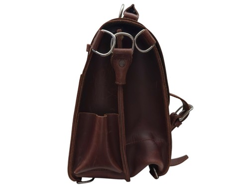 Saddleback Leather Co. braune Leder Aktentasche Messenger Bag - Bild 3 von 14