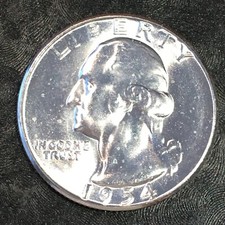 1954-S Silver Washington - Uncirculated - High Quality Scans #P577