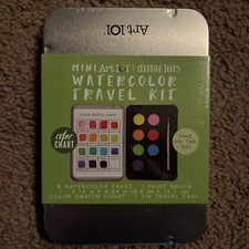 Art 101 Mini Travel Watercolor Travel Kit Creative Tools