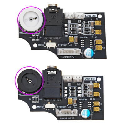Spielkonsole Lautstärkeregler PCB Board Modul für SEGA Game Gear Sound Board