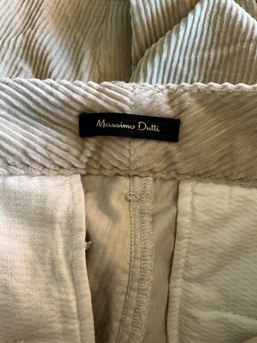 Massimo Dutti - BNWT - Ladies Beige Cordoruy Pants - Size Eur 38. (10) - 第 8/8 張圖片