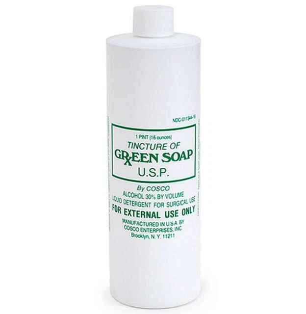 2pcs 16oz 1 Pint Bottles Pure Concentrate COSCO Tattoo GREEN SOAP Medical Supply image 2