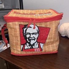2008 Kentucky Fried Chicken promotional picnic box tote, insulated, collapsible
