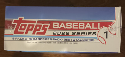 MLB 2022 TOPPS SERIES1 BASEBALL セットBOX 2022 Topps Baseball Series 1 Mega Box - Factory Sealed - 16 Packs