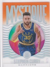 STEPHEN CURRY Golden State Warriors Basketball MYSTIQUE ORANGE $$ VERSION CARD