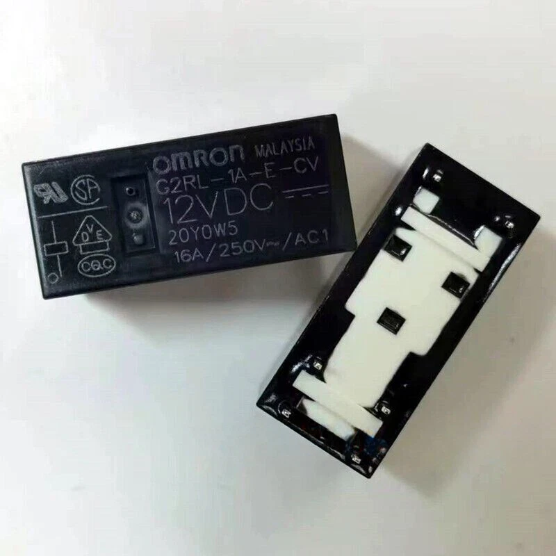 5PCS Omron G2RL-1A-E-CV DC12V 16A 250VAC 6Pin Relay New Free