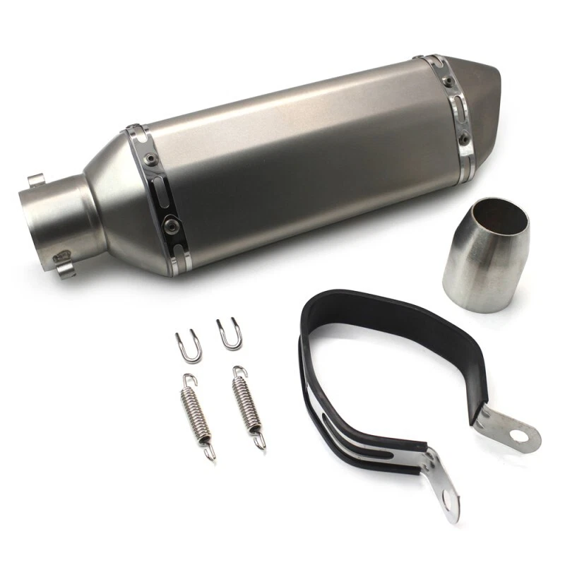 Exhaust muffler Force for Suzuki SV 1000 / S Silencer Inox Titanium Foto 3 de 4