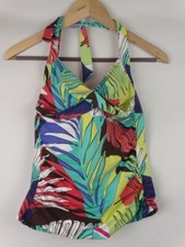 Anne Cole Signature Tankini Top Women's Size Medium Underwire Swimsuit Swim