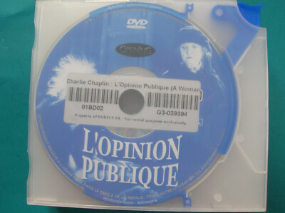 DVD Slim Box L PUBLIC OPINION (c.chaplin) (b11)