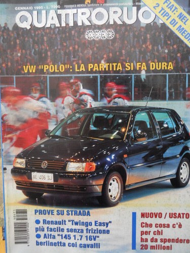 Vierrad 471 1995 - Test Alfa 145 1.7 16V - VW Polo - Twingo Easy [Q38]