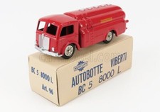 MODELLINO CAMION STATICO VIBERTI AUTOBOTTE BC5 8000L PETROLCALTEX 1940 1/48