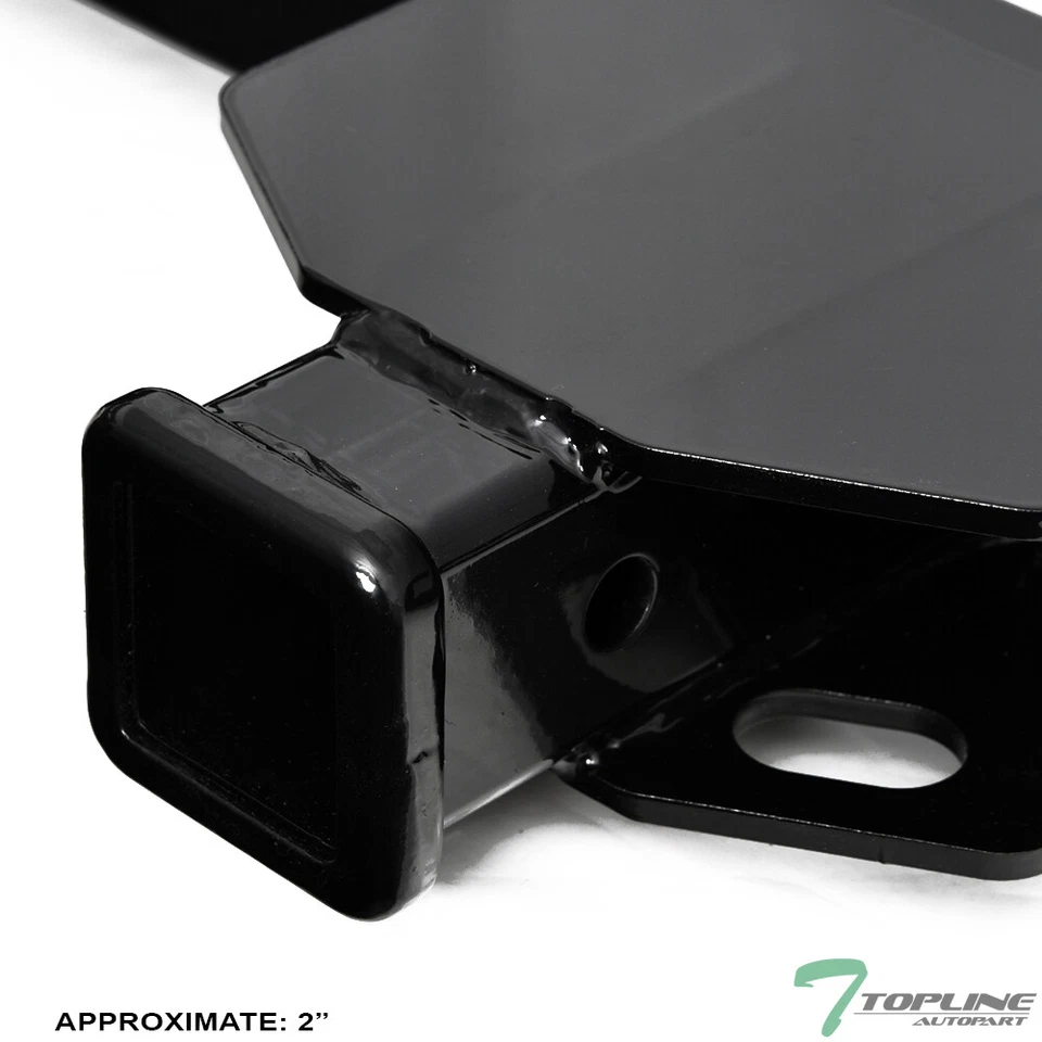 Topline For 1984-1995 Toyota Pickup Class 3 Trailer Hitch Tow Receiver 2" - Blk - Image 3 of 4