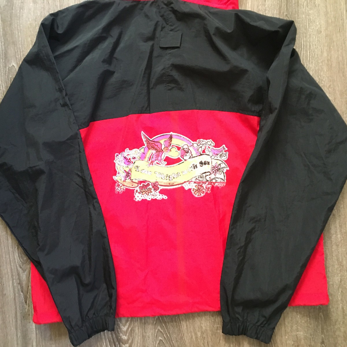 Vintage 80s 90s Surf Skate Grunge Marlboro Color Block Windbreaker