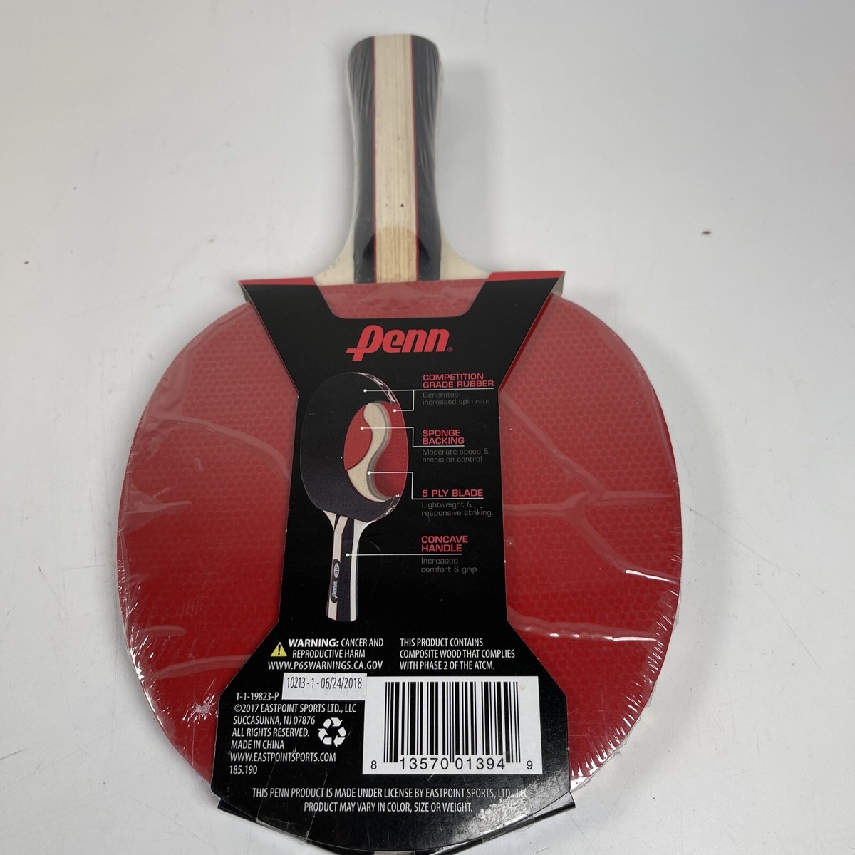 Penn 3.0 Competition Table Tennis Paddle 5 Ply Blade | eBay
