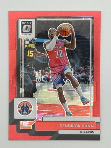 2022-23 Panini Donruss Optic Red Prizm /99 Kendrick Nunn #123