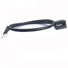 HDMI E Type 20P Female to Housing 20P Car Audio and Video High Definition Cable