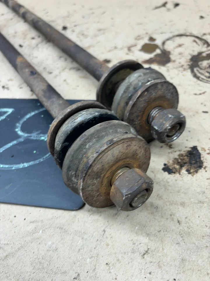 1973-1993 Dodge D250 D350 FRONT 2WD SRW FRONT AXLE TORSION BARS RODS TORQUE ARMS - Image 2 of 4