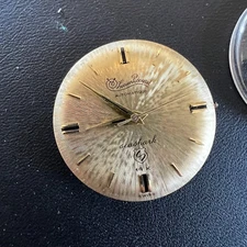 Vintage LUCIEN PICCARD 14K SEASHARK Dial & Movement