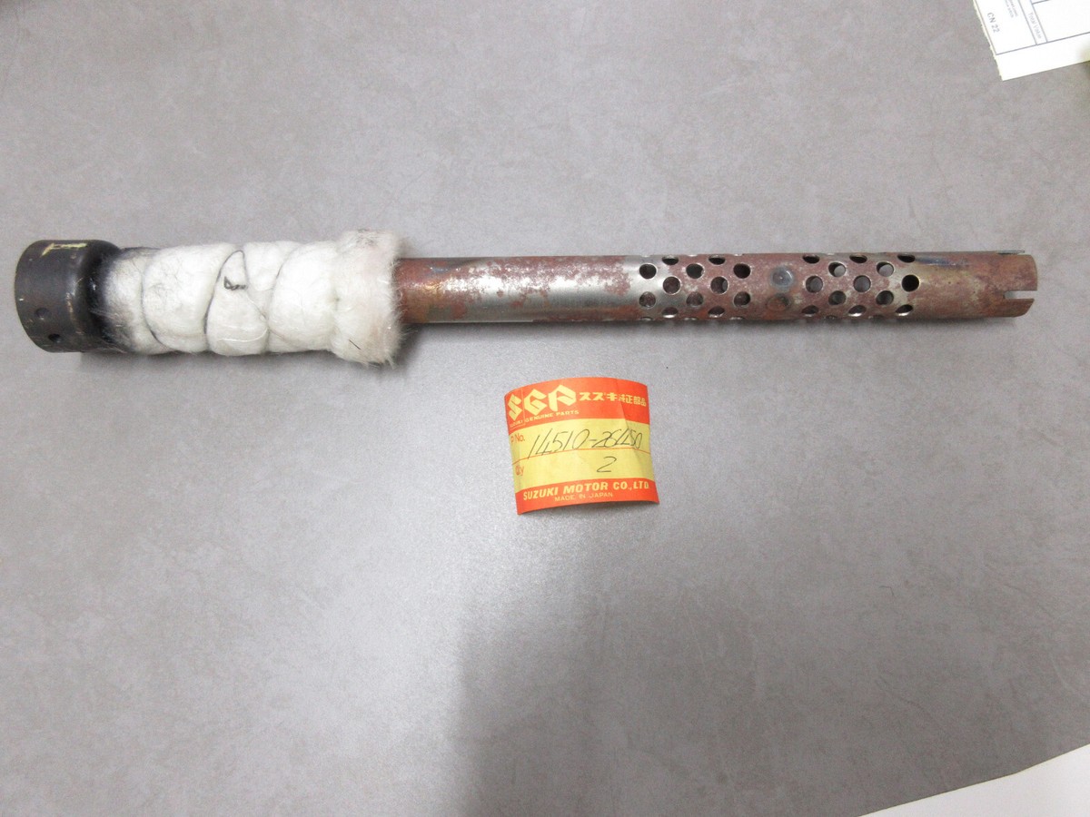 Suzuki GT80 Exhaust Silencer NOS ZR50 EXHAUST PIPE Muffler