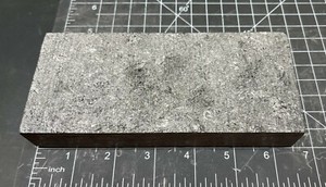 Coarse Grain Graphite Block Approximately 1" x 2.75" x 6.5"