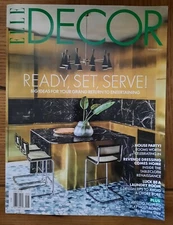 Elle Decor September 2021 Magazine No. 267 - READY SET SERVE ! Issue NEW