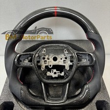 Carbon Fiber Steering Wheel Fit For Acura Integra 2023-2026 With Trim