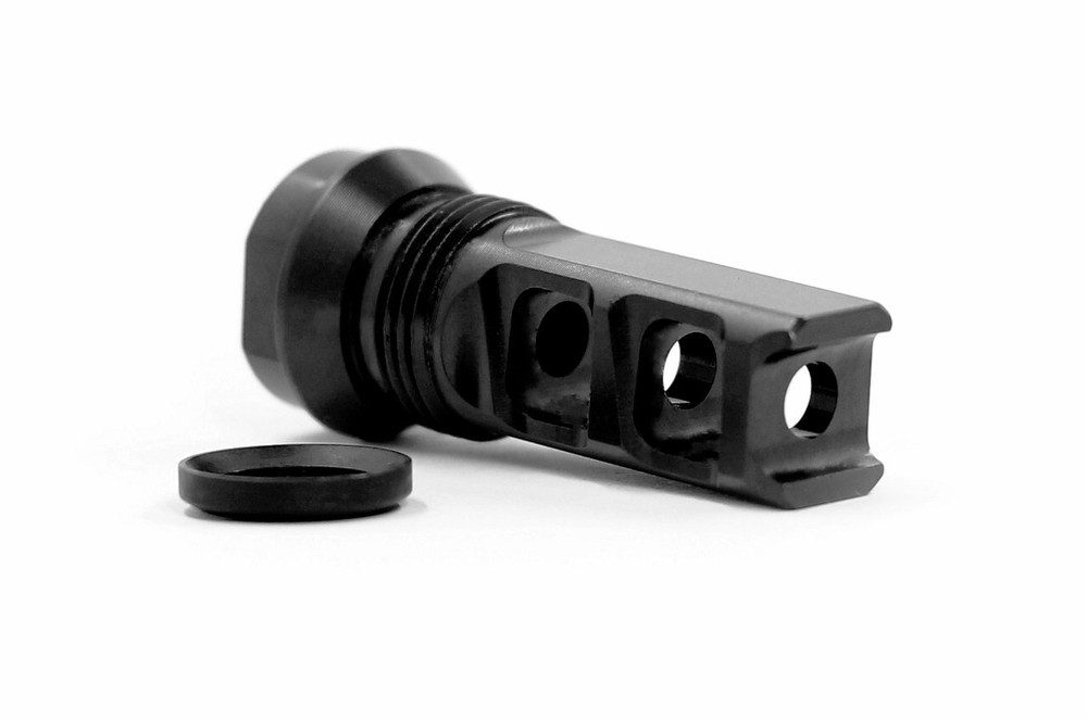 Breek Arms Muzzle Brake 2 Port for 223 5.56 Cal with 1/2x28 Threads