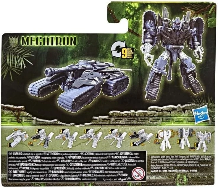 Transformers Megatron Rise of the Beasts 11cm Figur Hasbro NUOVO SIGILLATO - Immagine 2 di 2