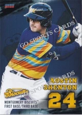 2023 Montgomery Biscuits Austin Shenton RC Rookie Card Rays Minor League