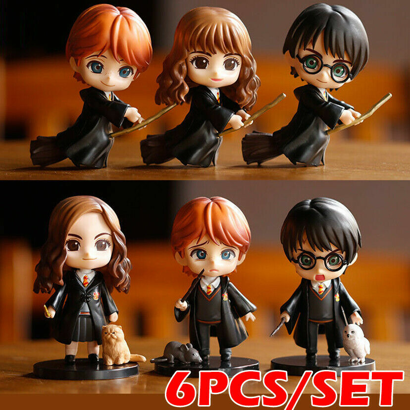 Harry Hermione Ron - Harry Potter - Figuras de Acción 10 cm - PVC