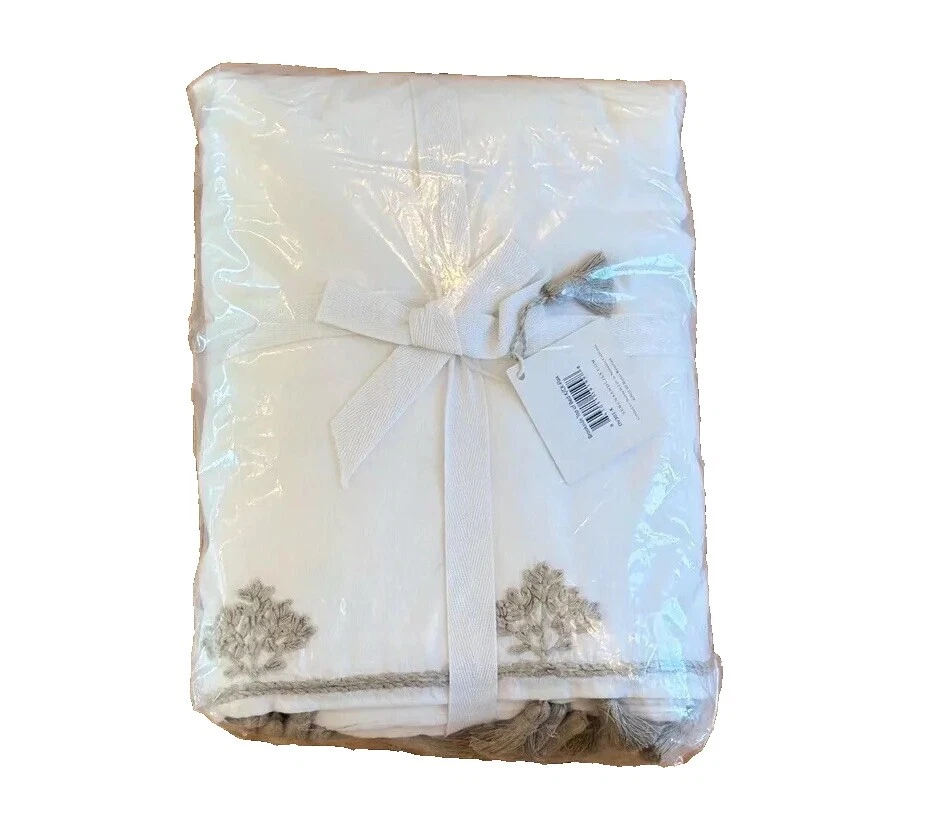 King Linen Blend Embroidered Duvet Covers & Bedding Sets