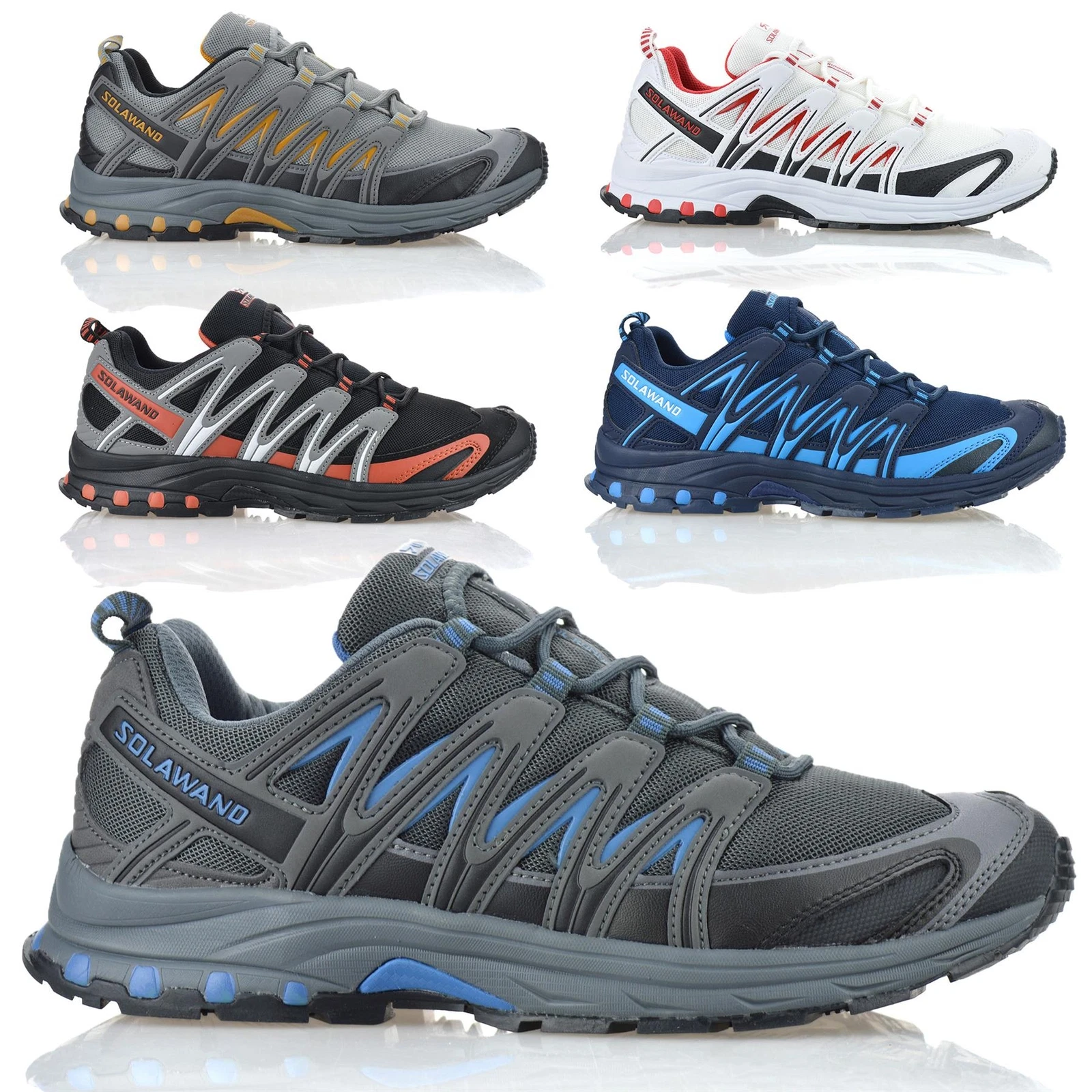 Mens Walking Hiking Trail Running Memory Foam Casual Sports Trainers Shoes Size
Opens in a new windo