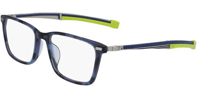 Spyder Men's Blue Tort Square Eyeglass Frames w/ Extendable Lanyard - SP4007 460