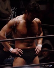 Katsuyori Shibata Signed 16x20 Photo BAS COA New Japan Pro Wrestling ROH Auto 4