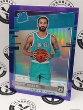 GRANT RILLER RATED ROOKIE PURPLE HOLO HORNETS  - 2020-2021 DONRUSS OPTIC
