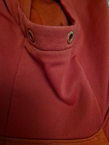 Nike Dri-Fit Red Hoodie With Zip Pockets And Thumb Holes Mens Size Small - Picture 5 of 9