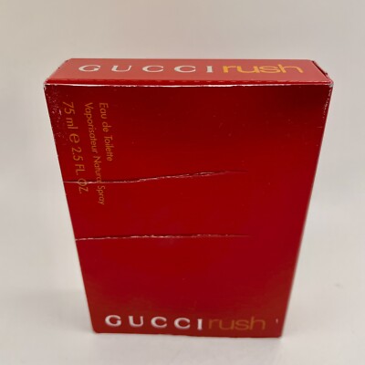 Gucci Rush By Gucci 2.5 oz / 75 Ml Eau de Toilette Spray For Women NEW IN BOX