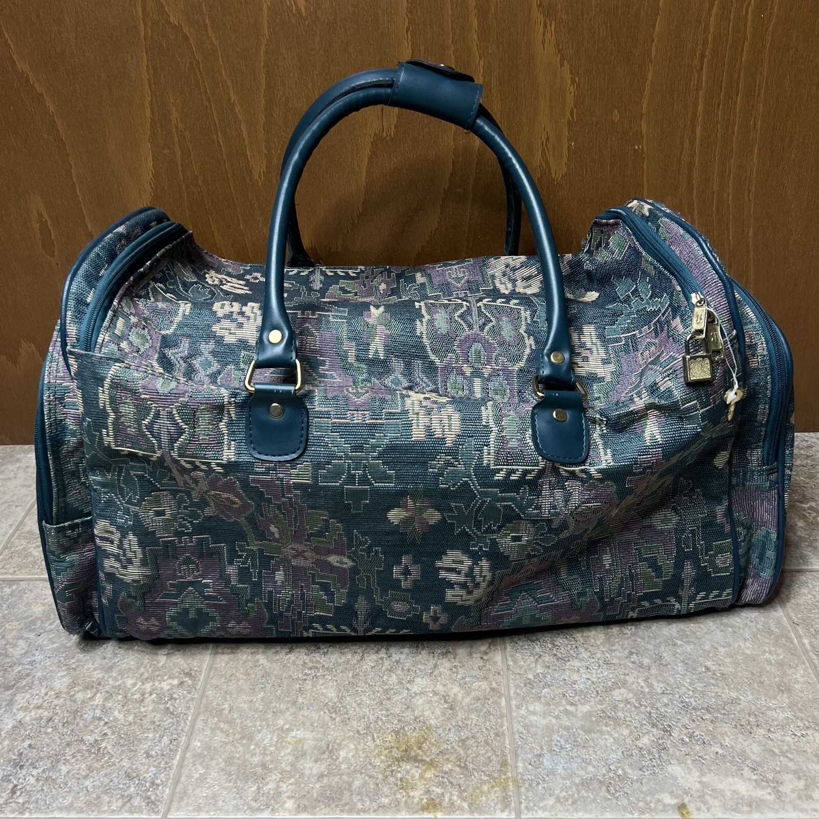 Make Up Train Case Carry On Tote Bag Luggage American Tourister Tapestry 2pc Set eBay