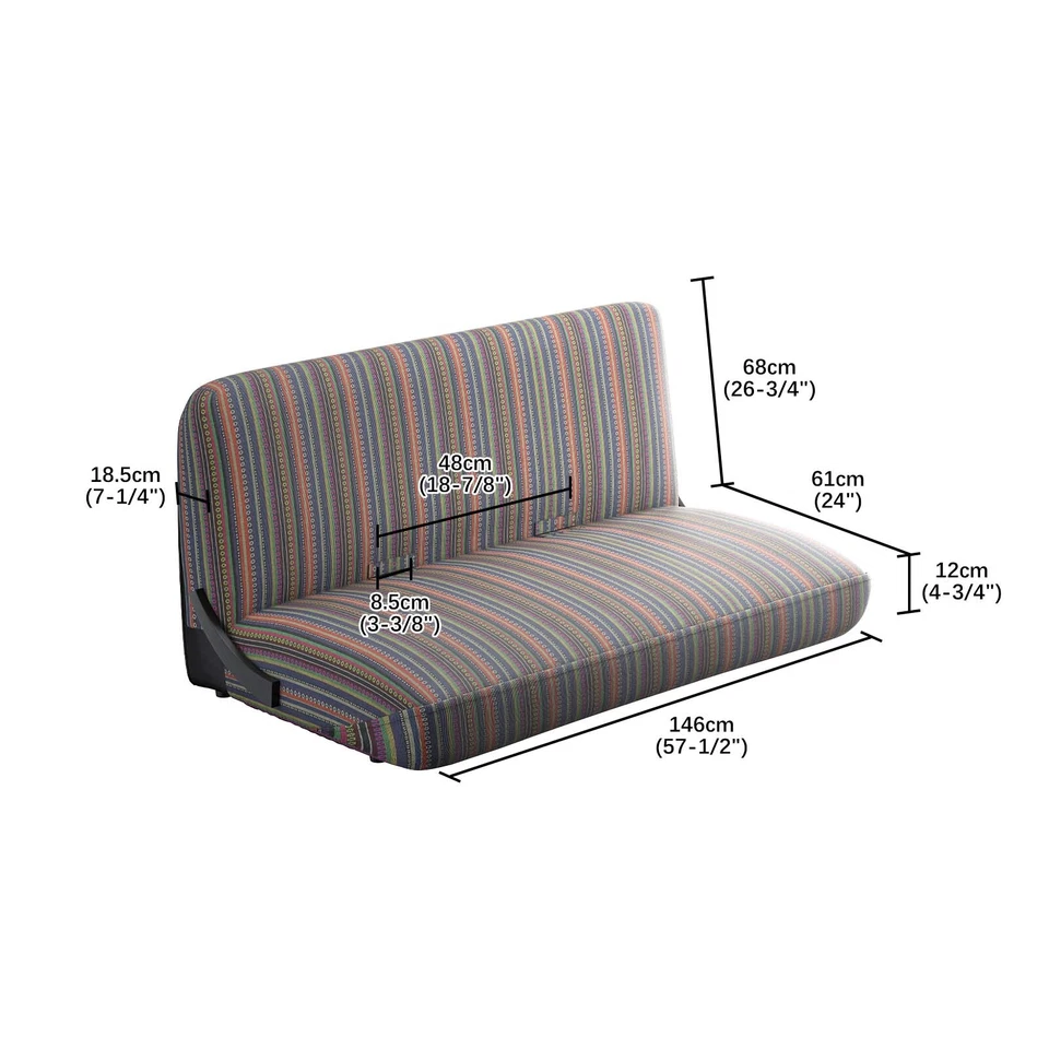 Cubierta de asiento manta de sillín de banco delantero para Dodge W150 W250 tamaño completo Foto 2 de 4